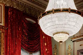 Albertina, Detailansicht Luster 