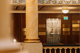 © WienTourismus/Gregor Hofbauer Detailaufnahme Synagoge