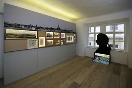Výstavní prostory v Mozartově domě 