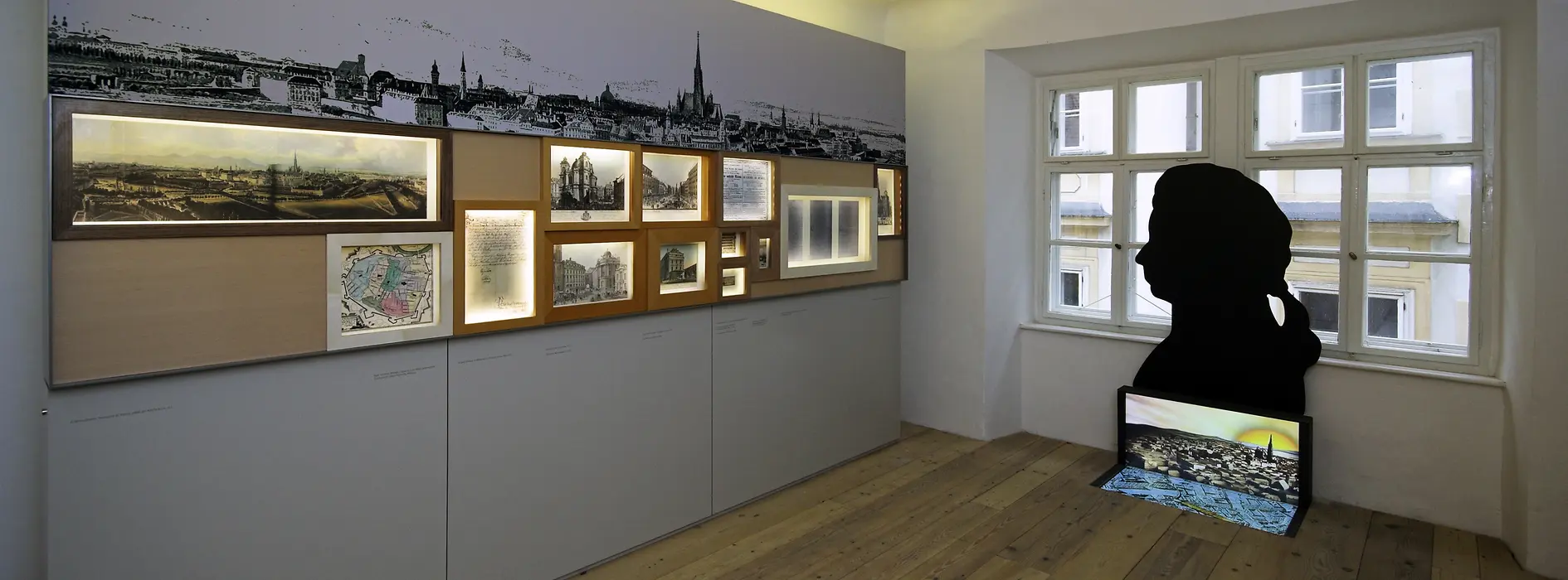 Sala de exposiciones de la Casa de Mozart 