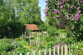 Jardines de cultivo en el Jardín-escuela Kagran