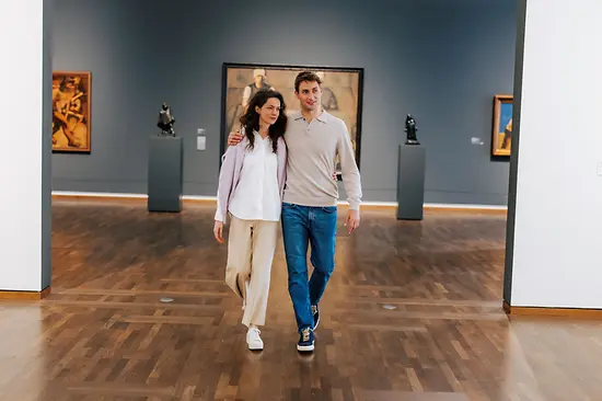 Liebespaar im Leopold Museum