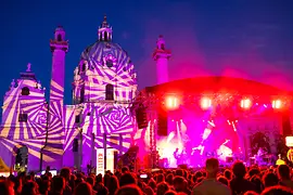 Popfest Vienna, Karlsplatz, Karlskirche