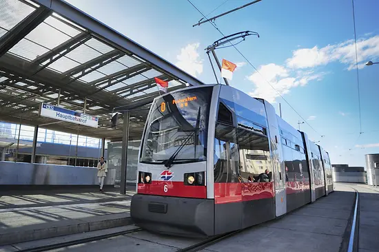 Linea tramviaria moderna 
