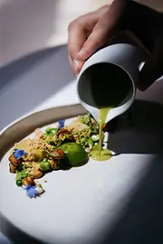 Food on a plate 