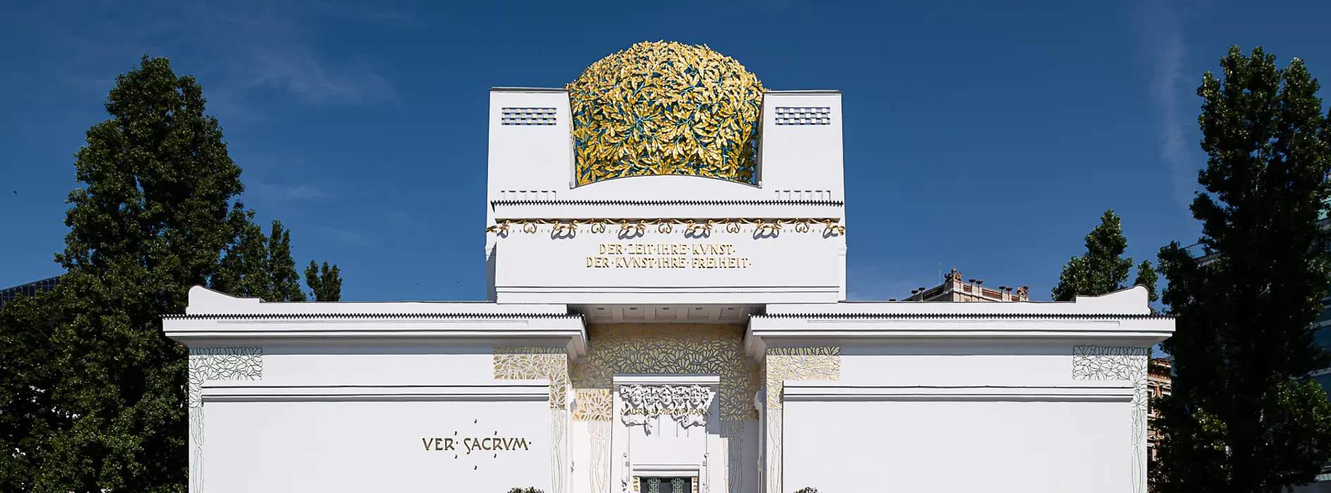 Exterior view of the Vienna Secession