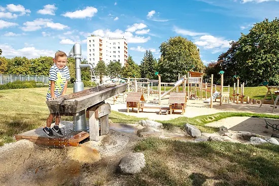 Wasserspielplatz