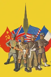Exhibition subject, Anton Marek, The International Patrol for your protection, 1946